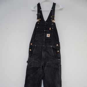 Carhartt black overalls